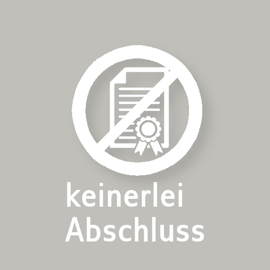 Icon keinerlei Abschluss in Madagaskar