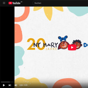 Ny Hary bei YouTube – ein Video zum Jubliäum 20 Jahre Ny Hary