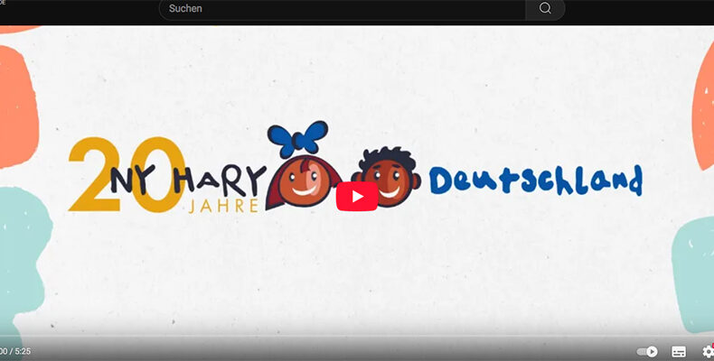 Ny Hary bei YouTube – ein Video zum Jubliäum 20 Jahre Ny Hary